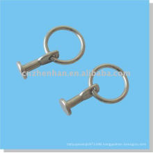 curtain accessory-Stainless steel Fixed loop-Curtain Rod ring clips for curtain rod